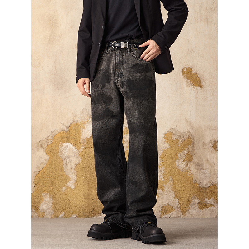 Calças Jeans Americanas Retro  - Jeans Pants Fashion Men avaliação e preço
