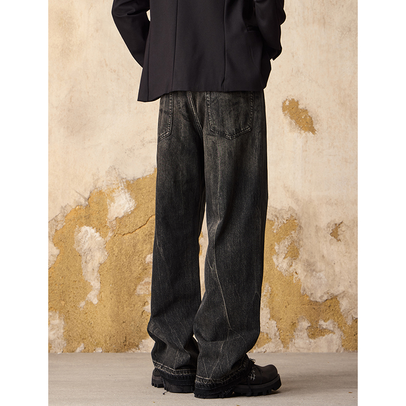 Calças Jeans Americanas Retro  - Jeans Pants Fashion Men avaliação e preço
