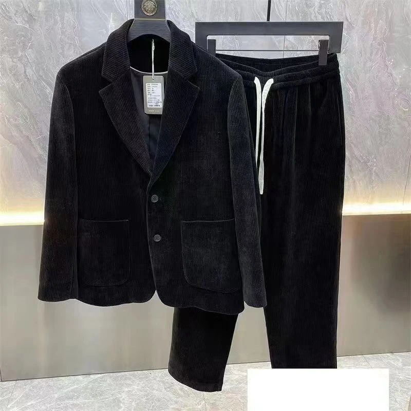 Conjunto de Terno Masculino de - Mens Fashion Blazer avaliação e preço