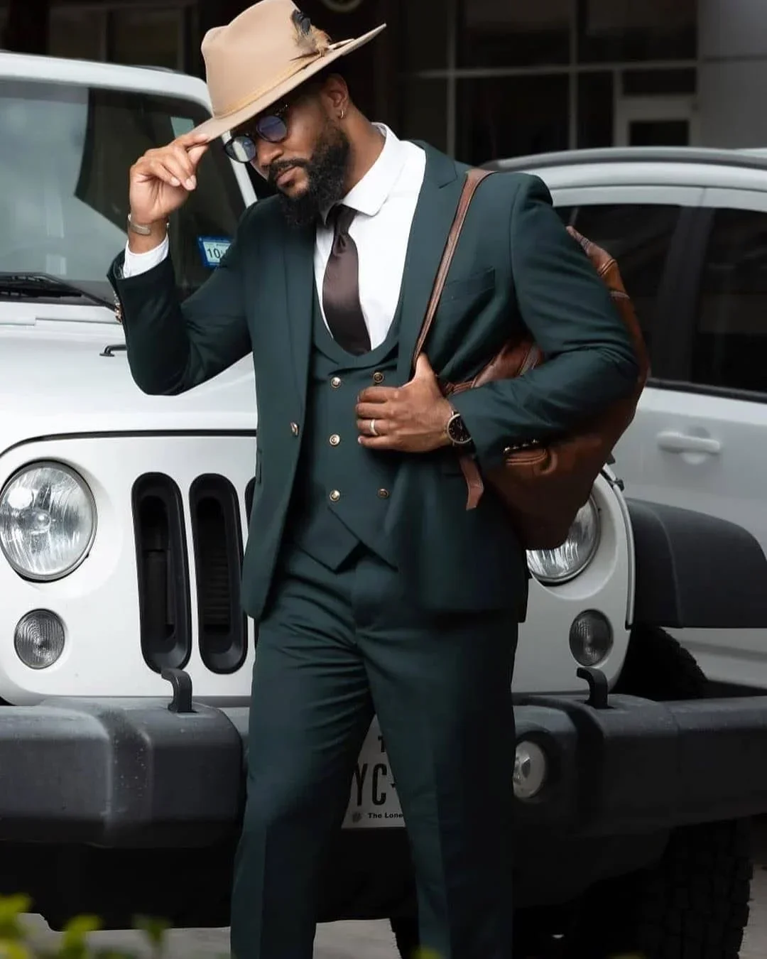 Terno masculino de 3 peças ver - Mens Fashion Blazer avaliação e preço