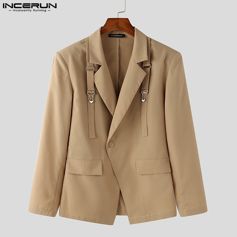 Moda bem ajustado topos inceru - Mens Fashion Blazer avaliação e preço