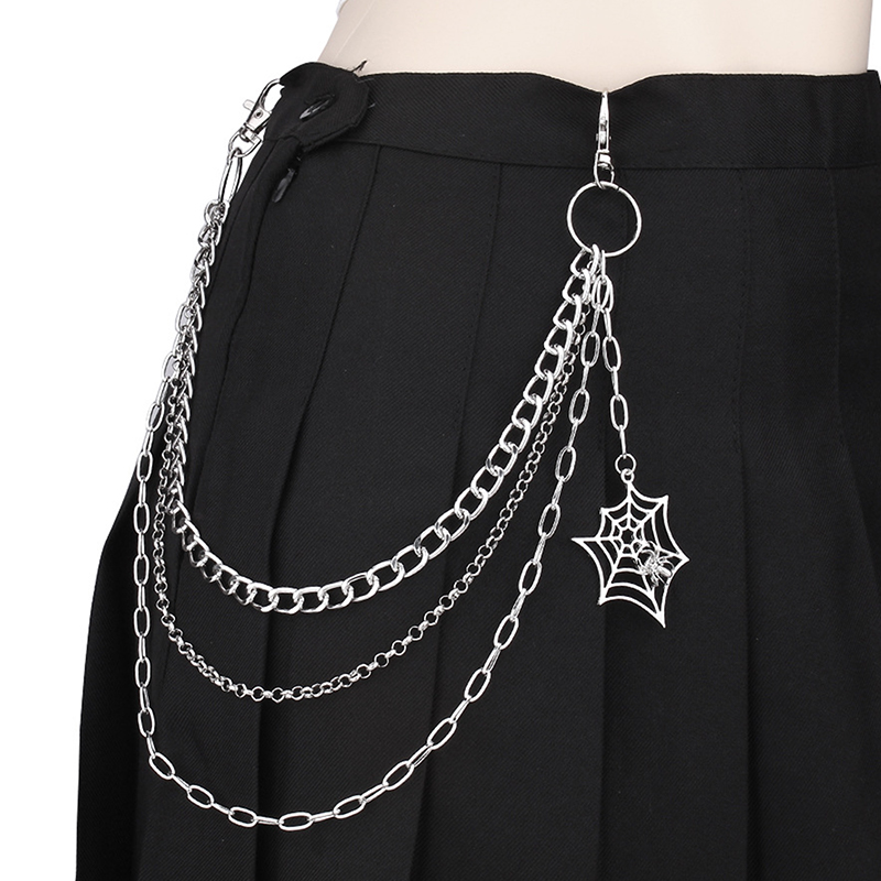 Corrente de calças punk metal  - Jeans Pants Fashion Men avaliação e preço