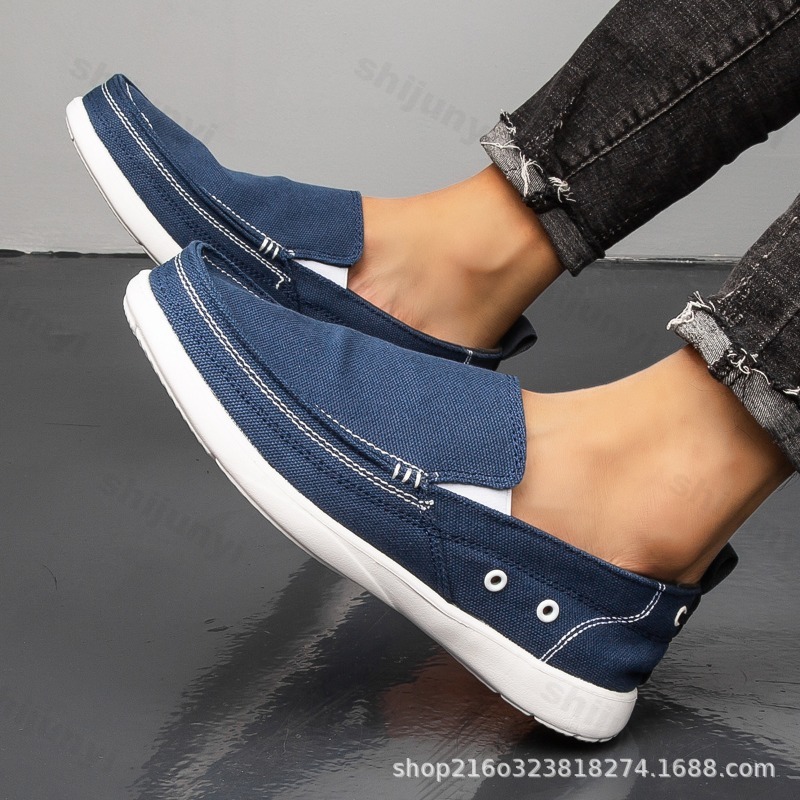 Outono masculino lona sapatos  - Casual Sneakers Men avaliação e preço