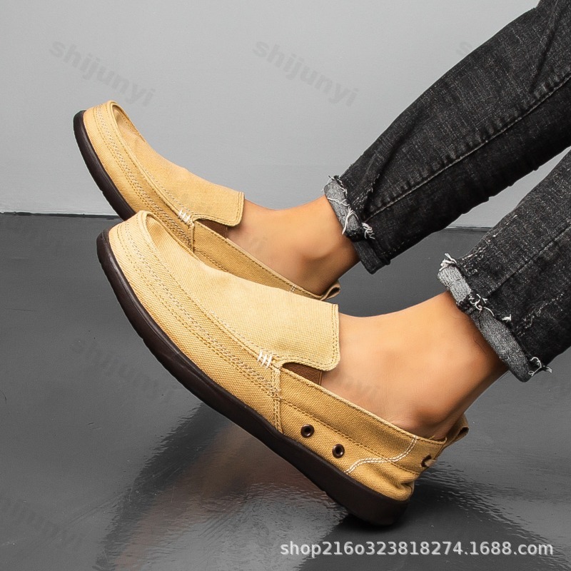 Outono masculino lona sapatos  - Casual Sneakers Men avaliação e preço