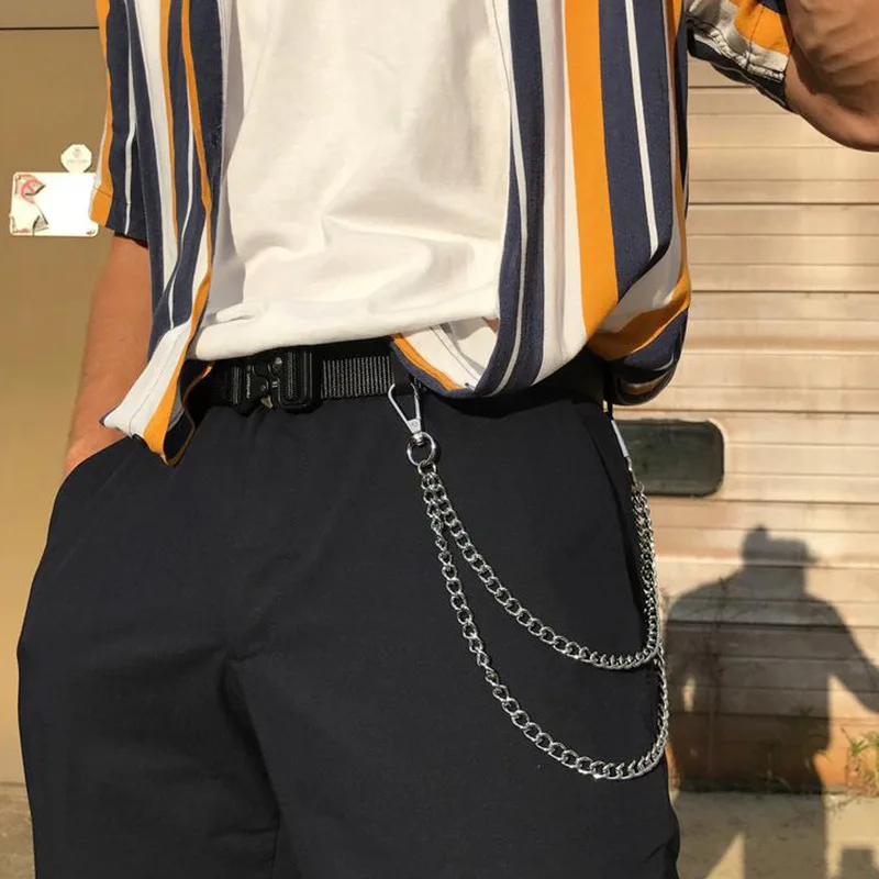 Cintura chaveiro carteira jean - Jeans Pants Fashion Men avaliação e preço