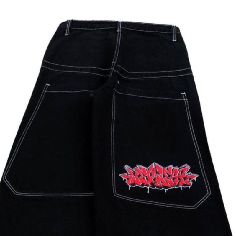 Calças Jeans Oversized de Moda - Jeans Pants Fashion Men avaliação e preço