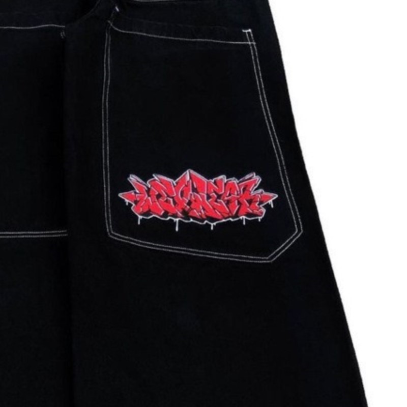 Calças Jeans Oversized de Moda - Jeans Pants Fashion Men avaliação e preço
