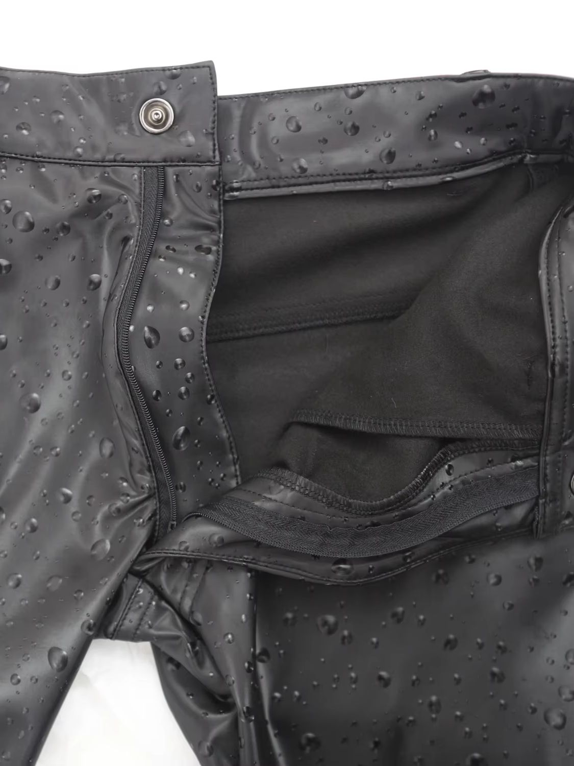Calças Jeans de Couro PU Elást - Jeans Pants Fashion Men avaliação e preço