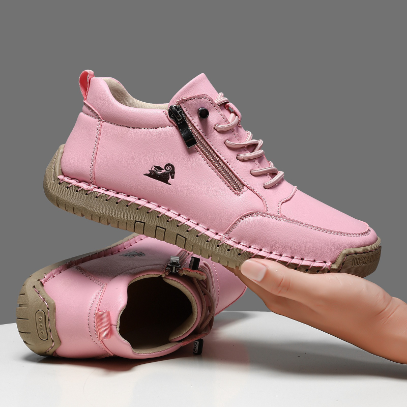 Tênis feminino de couro artesa - Casual Sneakers Men avaliação e preço